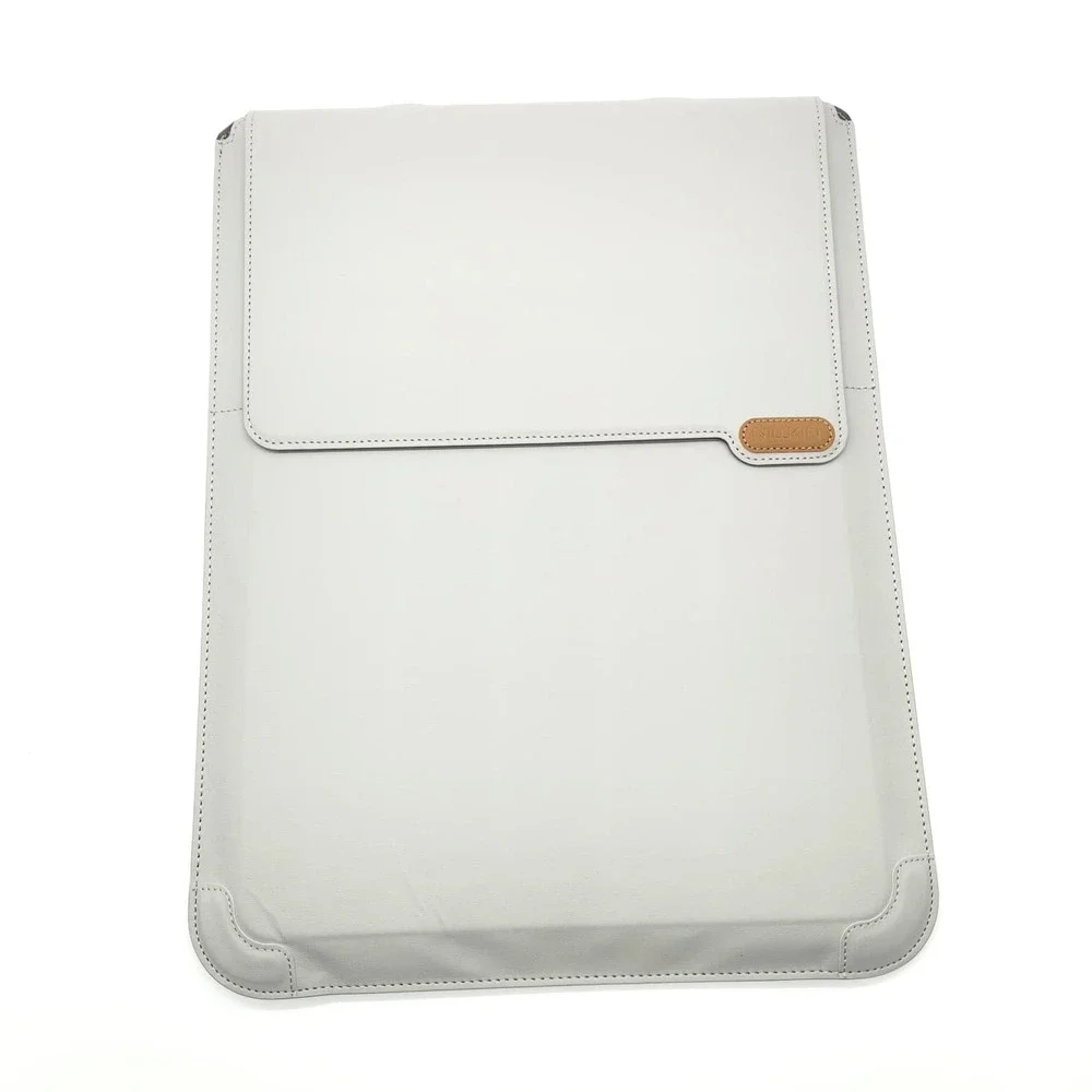Nillkin 16 in PU Laptop Sleeve‎ Stand Mouse Pad Handle Gray Travel Office